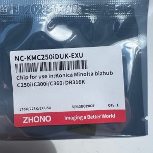 MINDR316KCHIP MINOLTA DR316K DRUM RESET CHIP BLACK