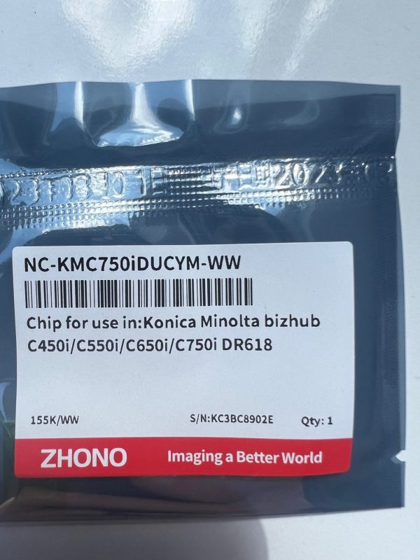 MINDR618CMYCHIP OLIVETTI MF459 559 659 DRUM RESET CHIP COLOUR