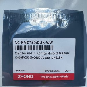 MINDR618KCHIP MINOLTA DR618K DRUM RESET CHIP BLACK