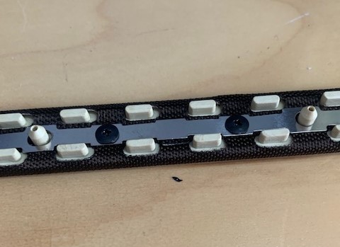 RICOH OEM MPC2004 - 6004 & IMC2000 - IMC6000 FUSER OIL APPLICATOR PAD & BRACKET